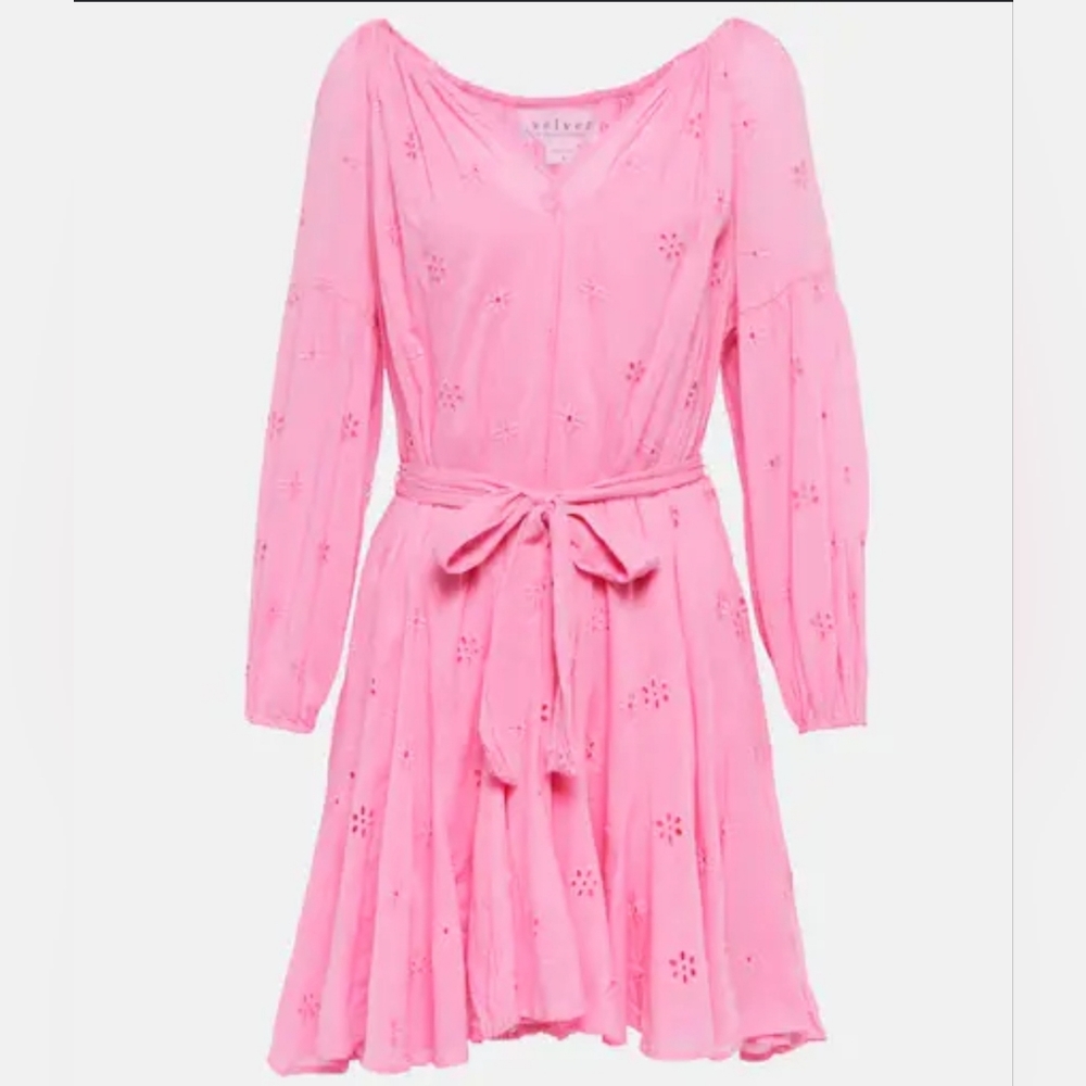 Velvet by Graham & Spencer Pink Mini Dress
